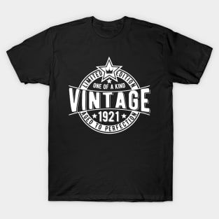 100th birthday vintage retro gift idea T-Shirt